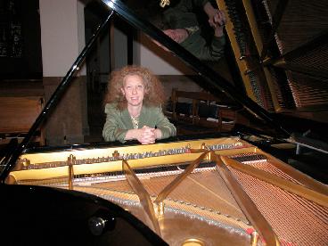 Diane at piano.